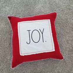 Joy Christmas Pillow