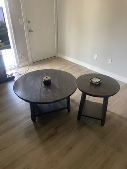 Coffee table and end table