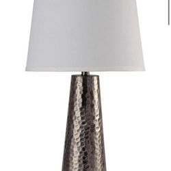 Silver Leaf Lamp