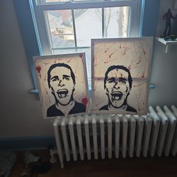 American Psycho On Canvas 