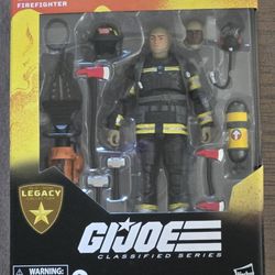 Hasbro Search and Rescue Fire Fighter GI Joe LEGACY SERIES
