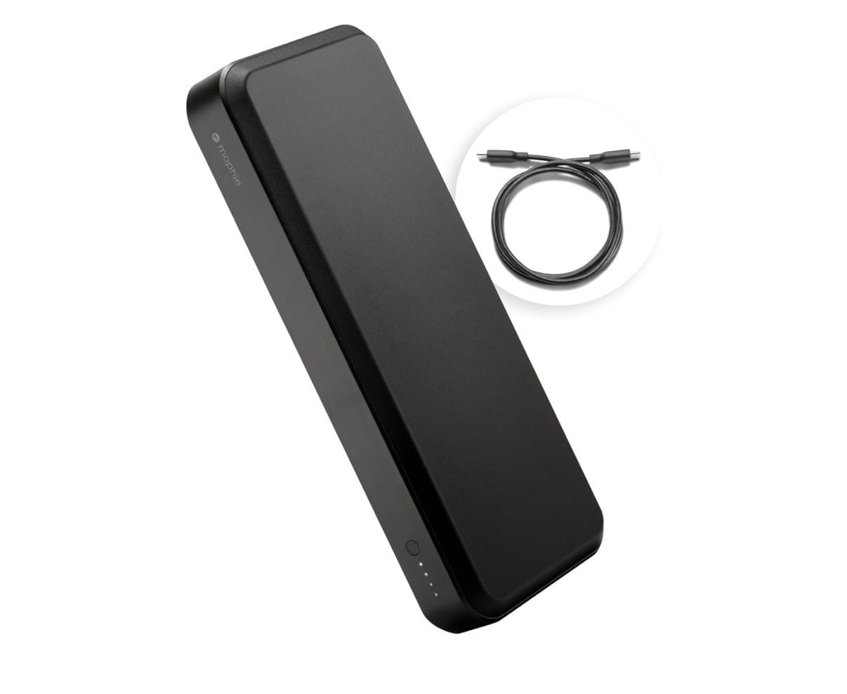 mophie Powerstation Laptop Prime27-27,000mAh Portable Power Bank with 60W USB-C
