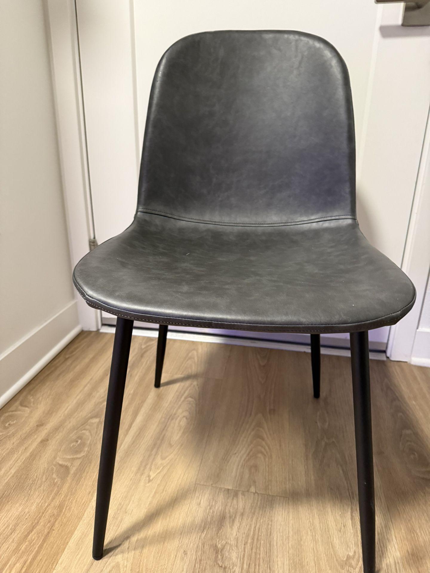 Vegan Leather Dining Chair