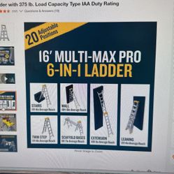 Werner Multi Max 16 Ft Ladder