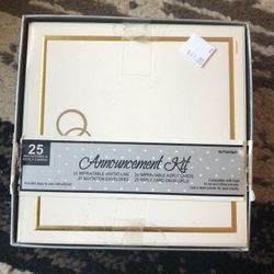 Wedding/Birth Announcements Or Invitations