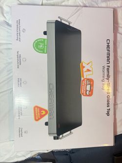 NEW Chefman Family-Sized XL Glass Top Warming Tray
