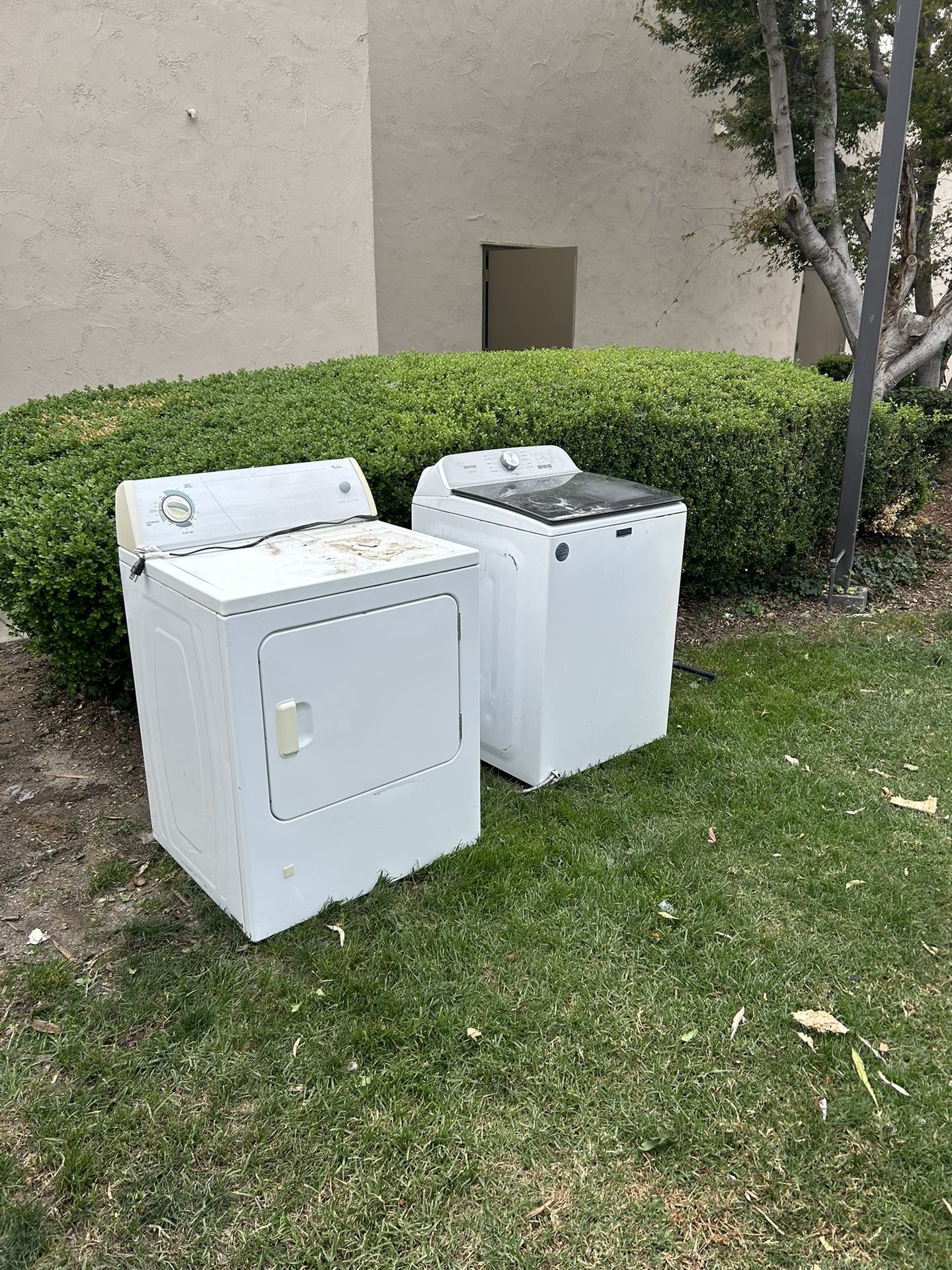 Free Running Washer Dryer Fridge