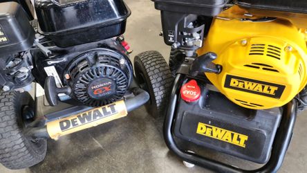 Non working Dewalt Honda pressure washers 3600, 3400