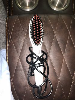 straightening brush iron