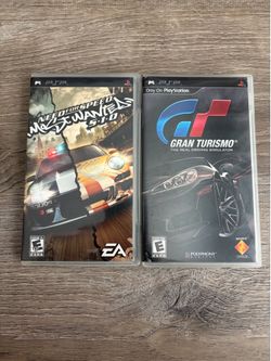 Gran Turismo & Need for speed most wanted PSP Bundle