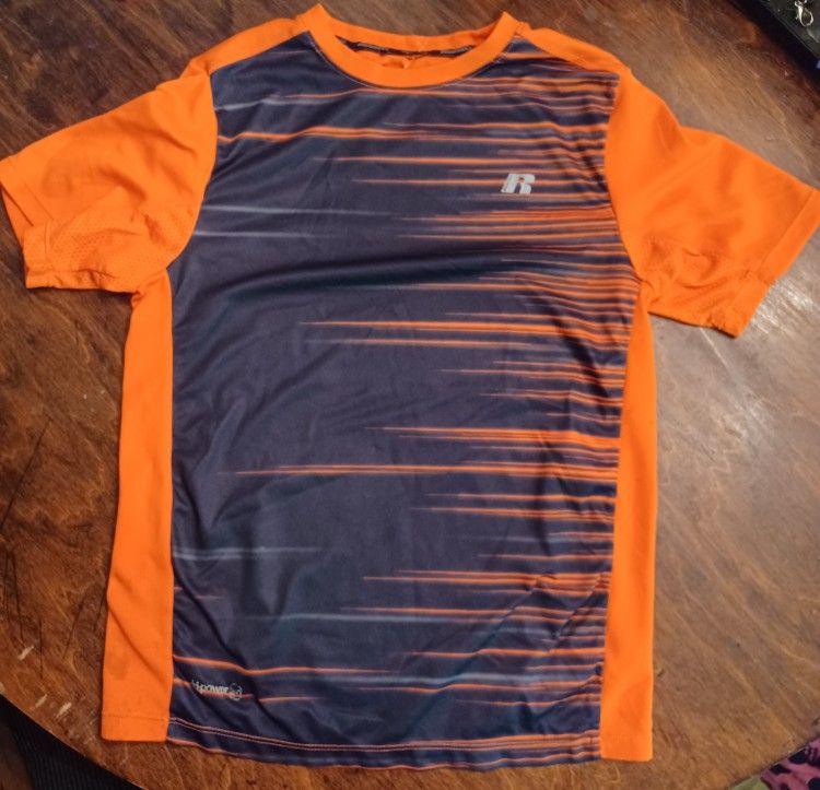 "Russell" Orange Athletic T-Shirt