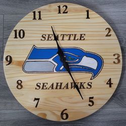 16.5" NFL Clock (other designs available) ORDER BEFORE BIG GAME!