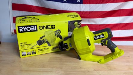Ryobi 18V 25 Ft Drain Auger