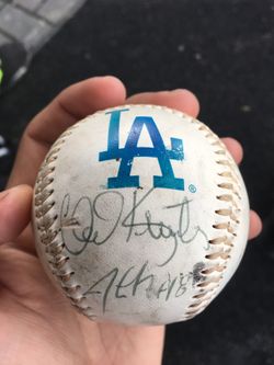 LA Dodgers signed baseball