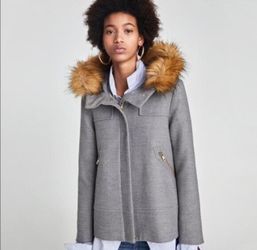 Zara Outerwear Gray
