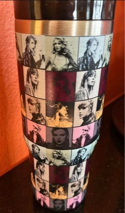 New XLarge Taylor Swift. Eras Tour Tumbler. Photos Theme