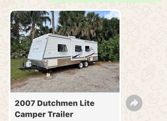 2007 Dutchmen Lite Travel Trailer