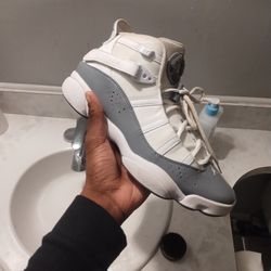 Jordan 6 Rings White And Gray