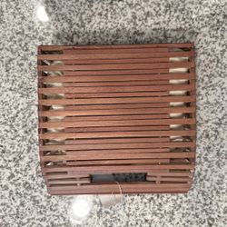Brown Basket Purse 