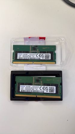 Samsung 8GB DDR5 SO-DIMM RAM – x2