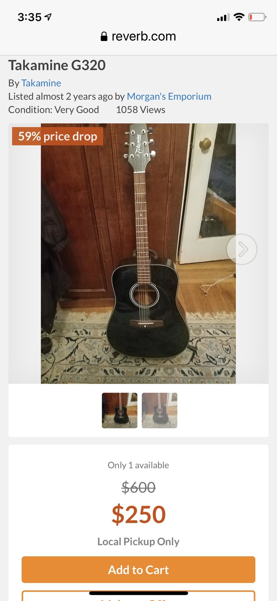 Takamine g online 320 ns