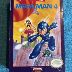 Nes Mega Man 4 In Box