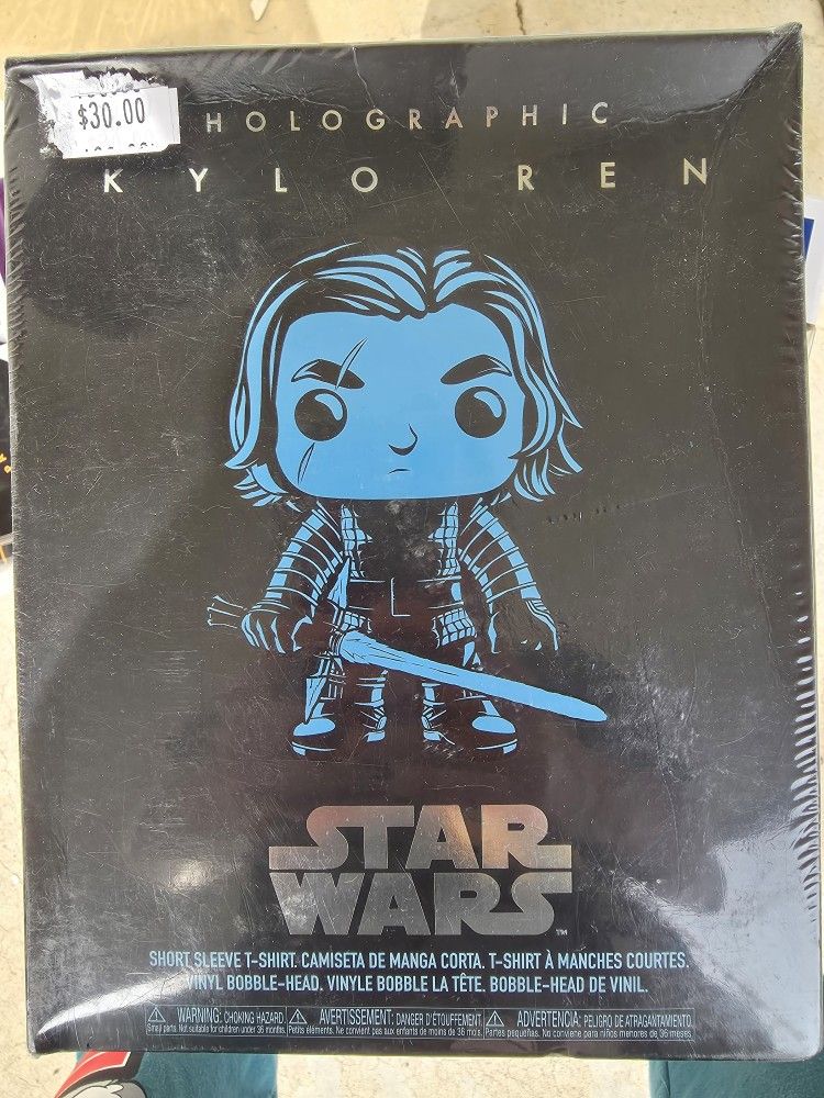 Star Wars Funko Pop And T-shirt Kylo Ren