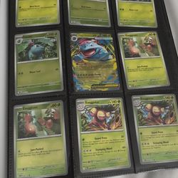Vault X XL 12-Pocket Binder and Complete Master Set of Mega Evolutions Base Set 132/132 
