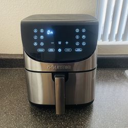 Cooking Presets, XL Air Fryer Basket 1700w Power Multifunction GAF856 Black and Stainless stainless