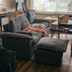 Couch With Ottoman