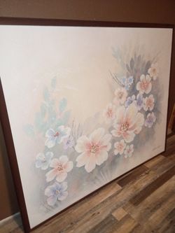 Very Large Painting By Edward Gee