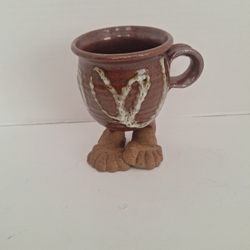 Coffee Mug Handmade "MUDDY WATER" 1980'S