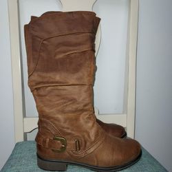 Lt. Brown Boots  7 1/2