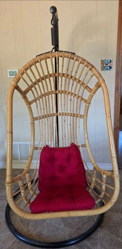 Rattan hanging chair
