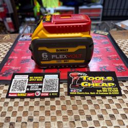 DEWALT FLEXVOLT 20V/60V MAX Lithium-Ion 6.0Ah Battery 