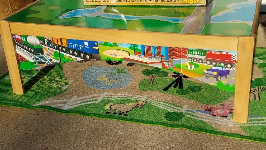 KIDS KRAFT TRAIN TABLE