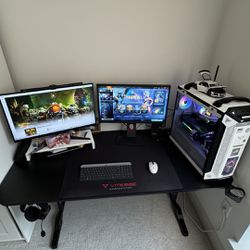Carbon Fiber Gaming Desk