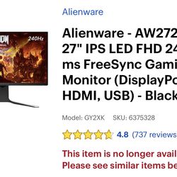Alienware Gaming Monitor