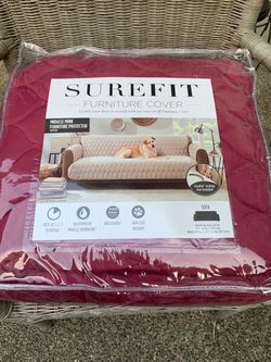 SureFit Miracle Mink Sofa Furniture Cover