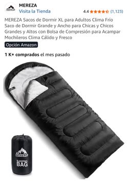 MEREZA Sleeping Bags XL for Adults Cold Weather Large and Wide Sleeping Bag