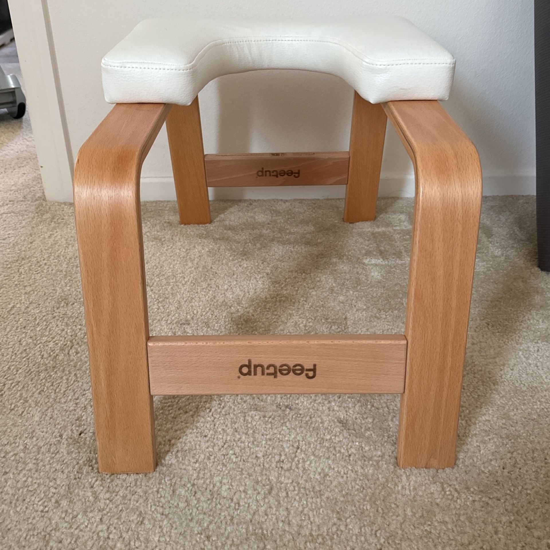 FeetUp - The Original Yoga Headstand Bench, Vegan Handstand Trainer Bench and Stand, Strength Training Inversion Equipment for Relaxation and Strength