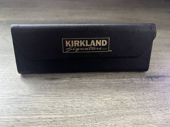 Kirkland Signature Brown Metal Eyeglasses Wit Case