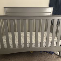 Grey Crib 