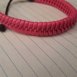Fight Cancer Leather bracelet