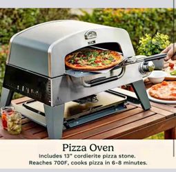 3-In-1 Propane Tank Griddle and Grill Outdoor Pizza Oven.   retail price $254 our price $150  This one-of-a-kind unit combines 3 cooking functions in 