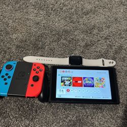 Nintendo Switch + Apple Watch Series 7