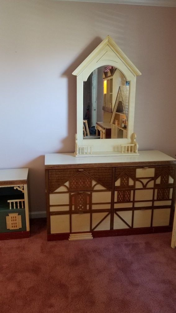 8 piece singer dollhouse bedroom set for sale in charlotte, nc - offerup