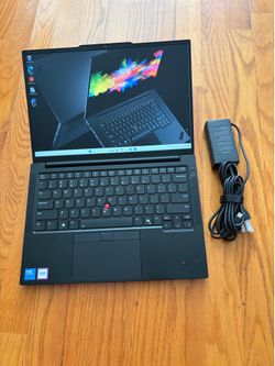 14 inches Lenovo ThinkPad E14 Gen 7 Laptop Win11 Pro Ultra 5 210H 8-Cores @2.2Ghz RAM 16Gb NVME 512Gb Microsoft Office Warranty 11/2026