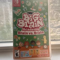 Big Brain Academy Switch Game