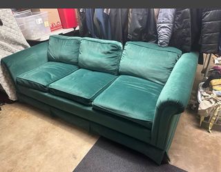Green couch